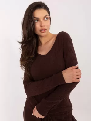 Dámský svetr FACTORY PRICE SM-SW-A1568.79 DARK BROWN