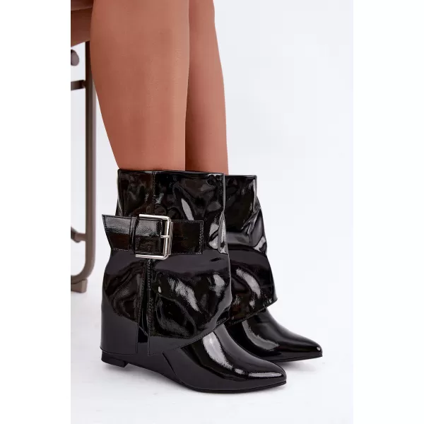  Dámské kotníkové boty BOTO 1690A-2 BLACK 