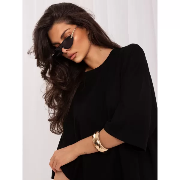  Dámská halenka RUE PARIS RV-BZ-A1188.63 BLACK 