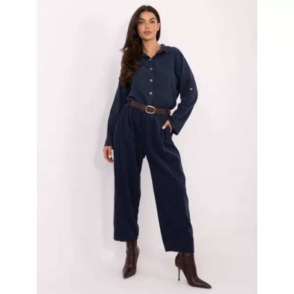  Dámské kalhoty ITALY MODA IT-SP-258009.83 DARK BLUE 