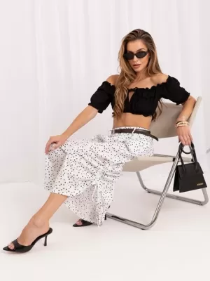 Dámské kalhoty ITALY MODA MI-SP-631061.75 WHITE