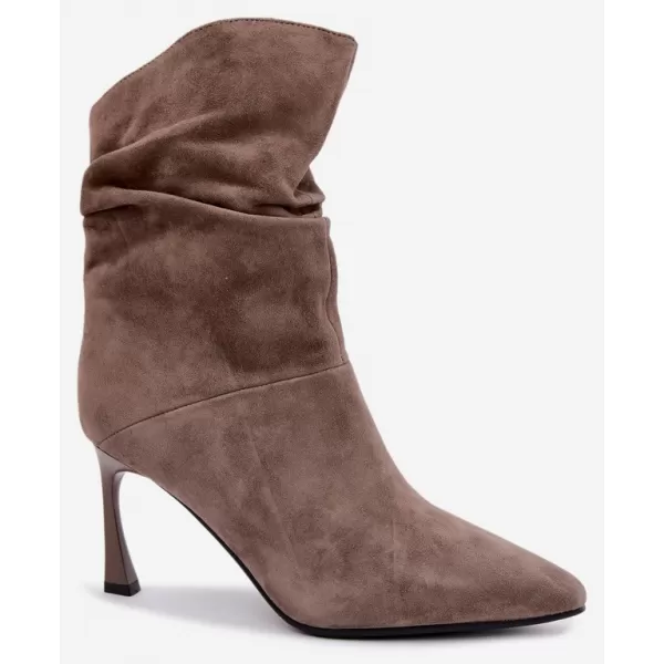  Dámské kotníkové boty D&A JC562-1038 LIGTH GREY 