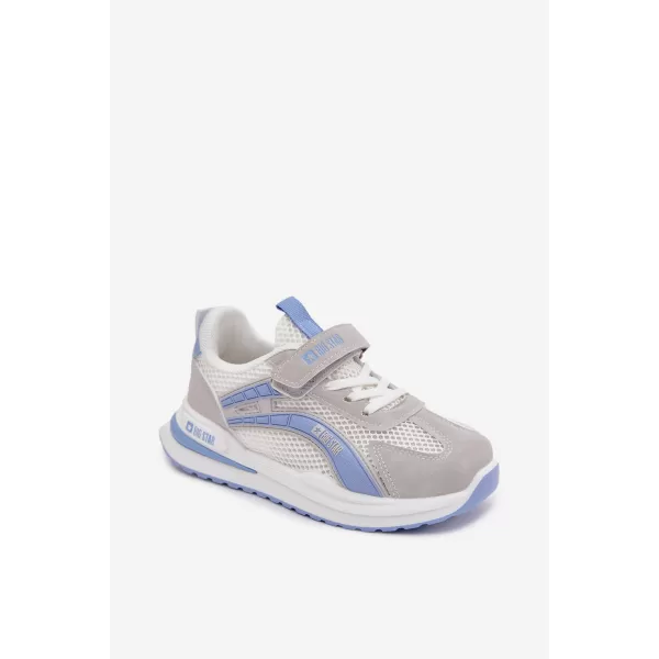  Dětské boty BIG STAR SHOES TT374153 WHITE/BLUE 