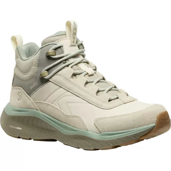  Dámské boty KEEN LEIKI LEATHER MID WP BIRCH/LILY PAD 