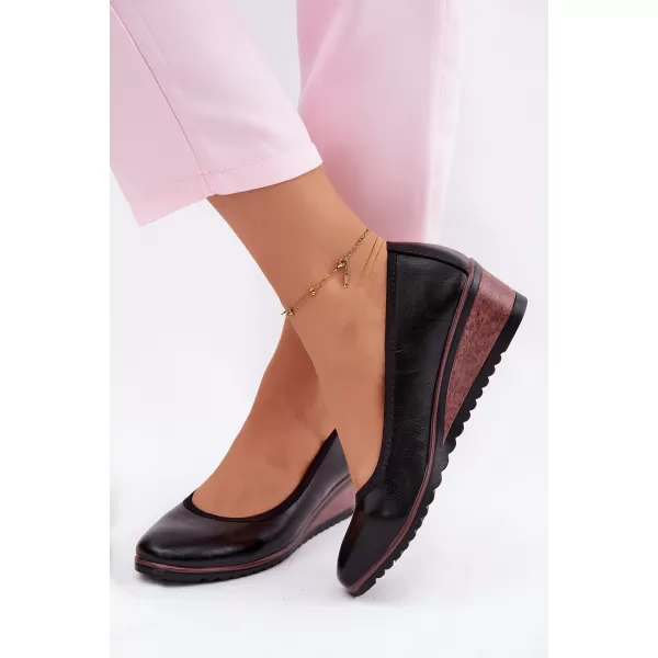  Dámské polobotky VINCEZA 58628 BLACK 