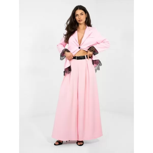  Dámské kalhoty RUE PARIS IT-SP-19963.32 BRIGHT PINK 