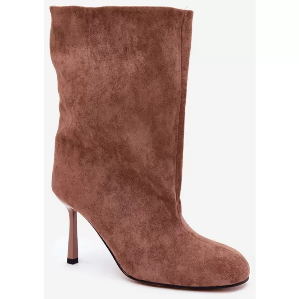  Dámské kotníkové boty BOTO CLS-653 MOCHA 