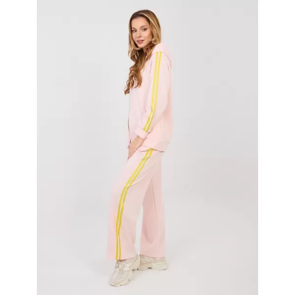  Dámská tepláková souprava RUE PARIS IT-KMPL-21782.93 BRIGHT PINK 