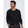 Pánský svetr OMBRE OM-SWSW-0119 BLACK
