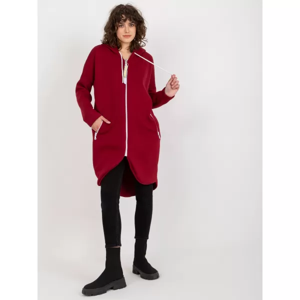  Dámská mikina RELEVANCE RV-BL-4742.20P BURGUNDY 