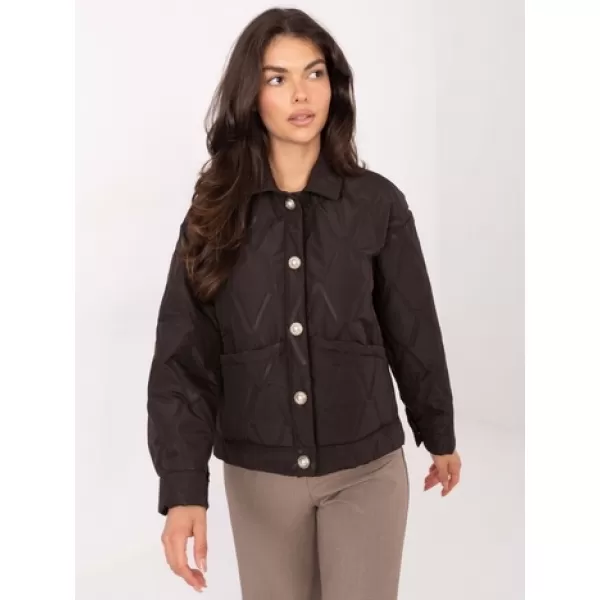  Dámská bunda RUE PARIS IT-KR-FL9626.77 DARK BROWN 