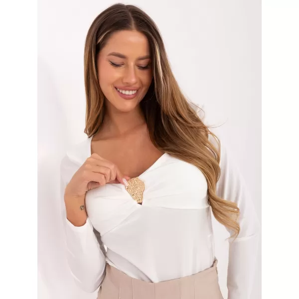  Dámská halenka ITALY MODA IT-BZ-21629.82 WHITE 