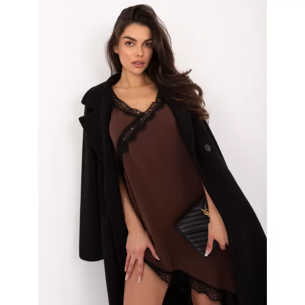  Dámské šaty ITALY MODA MI-SK-62478.26 BROWN 