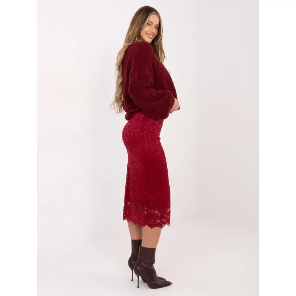  Dámská sukně ITALY MODA IT-SD-21852.15 BURGUNDY 