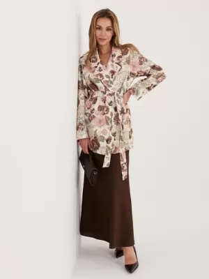 Dámská bunda ITALY MODA IT-MA-FL10158.02 BROWN