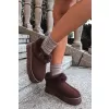 Dámské sněhule BIG STAR SHOES UU274203 BROWN/BEIGE SHADOWS