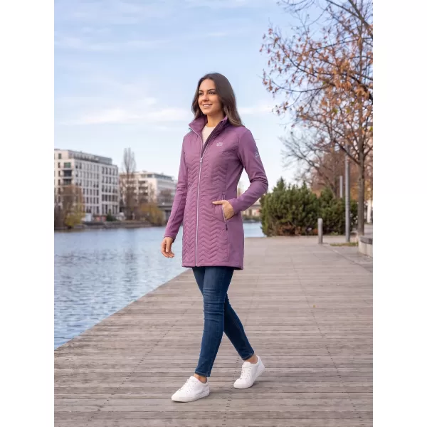  Dámský hybridní kabát ALTISPORT IRYSA FIALOVÁ 