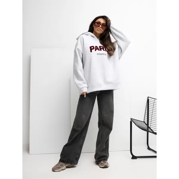  Dámská mikina RUE PARIS RV-BL-A1041.59 LIGHT GREY 