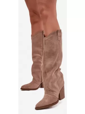 Dámské kovbojky BOTO RQ550 BEIGE