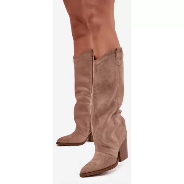  Dámské kovbojky BOTO RQ550 BEIGE 