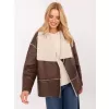 Dámská bunda FACTORY PRICE IT-KR-95616.66 BROWN