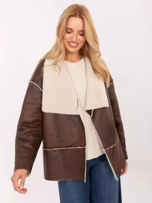 Dámská bunda FACTORY PRICE IT-KR-95616.66 BROWN