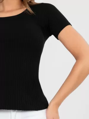 Dámská halenka RUE PARIS RV-BZ-A1191.77 BLACK