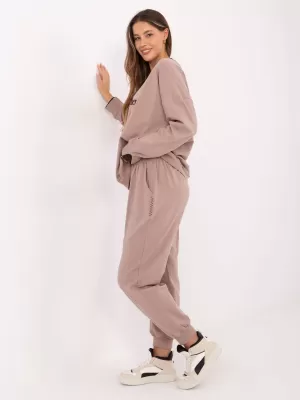 Dámský set RELEVANCE RV-KMPL-A883.68 DARK BEIGE