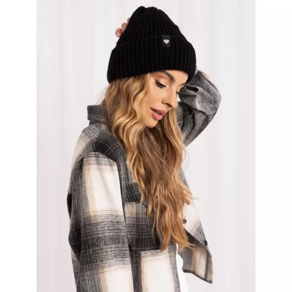  Dámská čepice FACTORY PRICE SR-CZ-2608.99 BLACK 