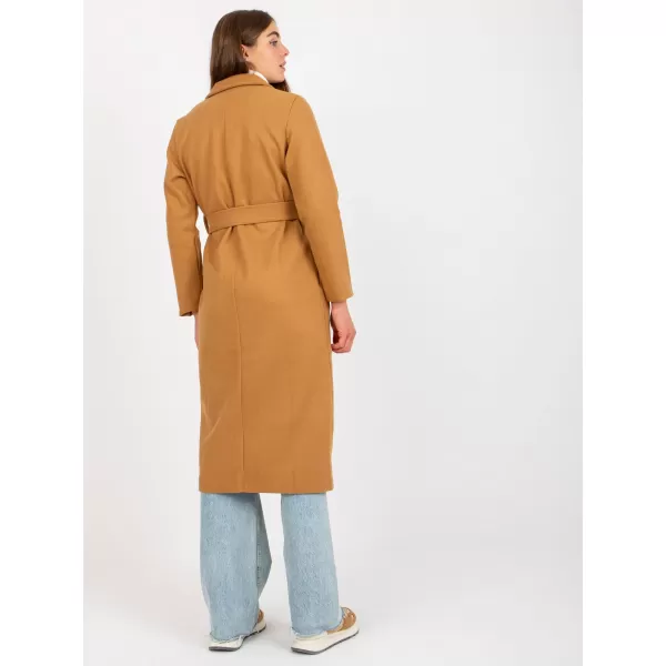 Dámský kabát OCH BELLA TW-PL-BI-5312.32 CAMEL 