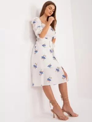 Dámské šaty LAKERTA LK-SK-508964-3.95 WHITE-BLUE