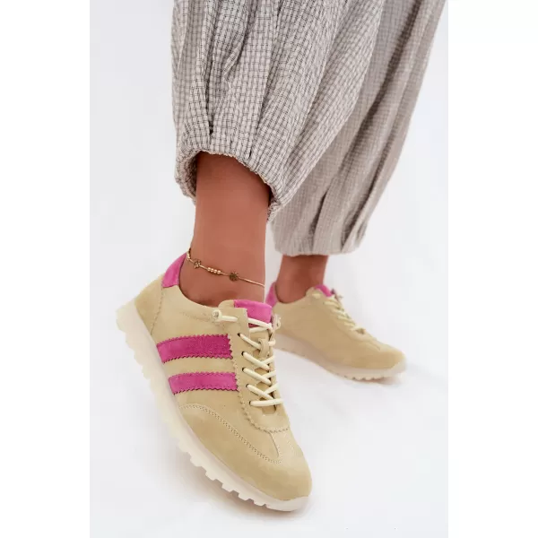  Dámské tenisky BOTO GD-XW-1011 YELLOW/FUCHSIA 