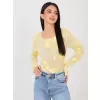 Dámská halenka ITALY MODA IT-BZ-22125.60 BRIGHT YELLOW