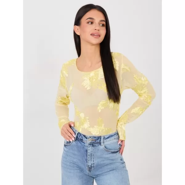 Dámská halenka ITALY MODA IT-BZ-22125.60 BRIGHT YELLOW 