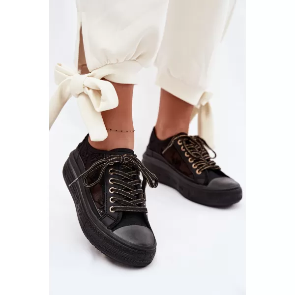  Dámské tenisky LEE COOPER LCW-26-44-4479 BLACK 