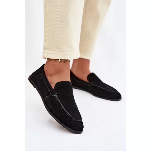  Dámské mokasíny BIG STAR SHOES TT274209 BLACK 