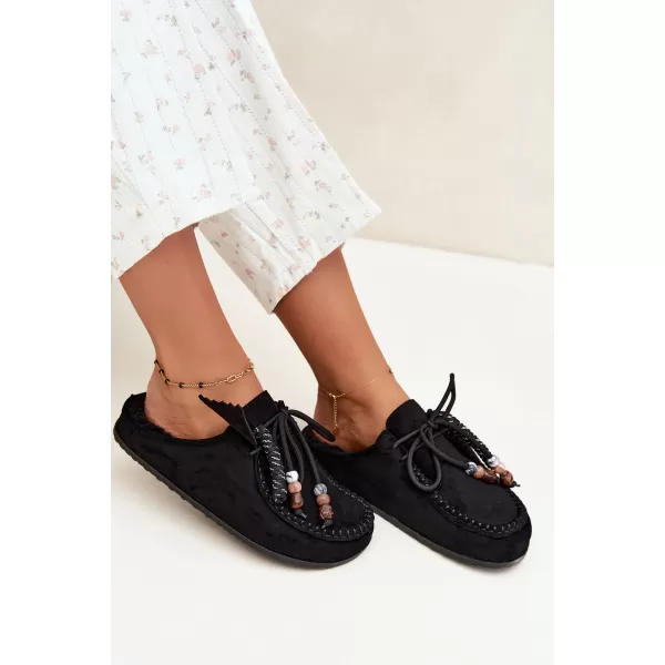  Dámské pantofle BOTO 5002 BLACK 