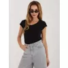 Dámské tričko RUE PARIS RV-TS-A1360.02P BLACK
