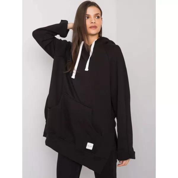  Dámská mikina RUE PARIS RV-BL-7371.00P NOIRE 