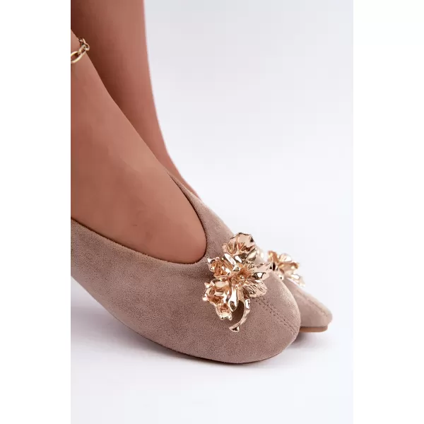  Dámské baleríny BOTO QQ-309 BEIGE 