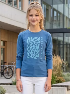 Dětské triko ALPINE PRO ECCO 2 VALLARTA BLUE VARIANTA PC
