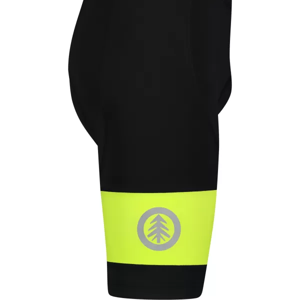  Pánské cyklistické šortky NORDBLANC CHAIN NBSPM8081 ZELENÁ 