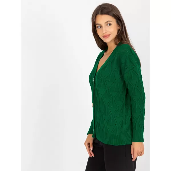  Dámský svetr RUE PARIS LC-SW-8035.06X DARK GREEN 