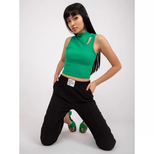  Dámské kalhoty ITALY MODA DHJ-SP-15832.64 NOIRE 