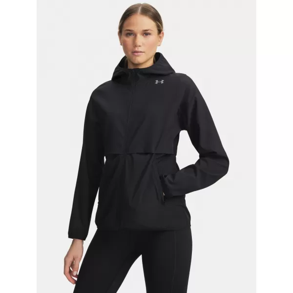 Dámská bunda UNDER ARMOUR UA VELOCITI STORM JACKET 6009542-001 ČERNÁ 