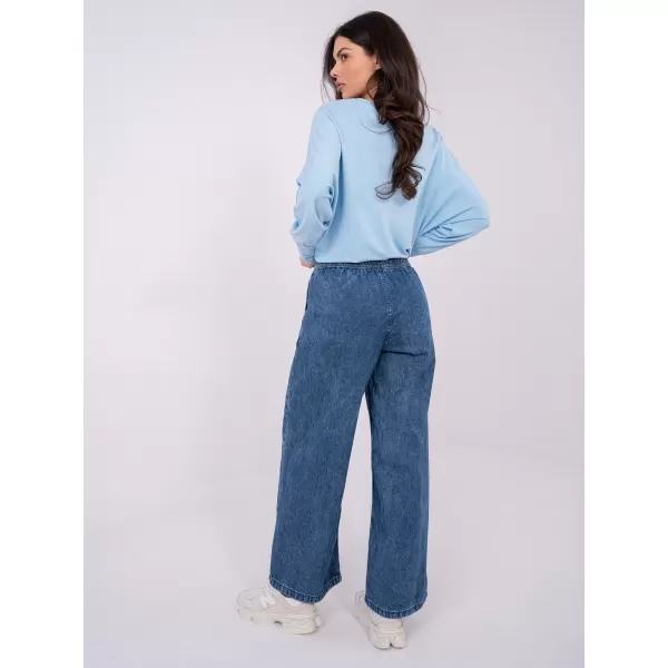  Dámské kalhoty SUBLEVEL D80038BB62627M327 DARK BLUE 
