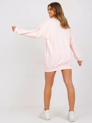 Dámská mikina EX MODA EM-BL-U719.82P BRIGHT PINK