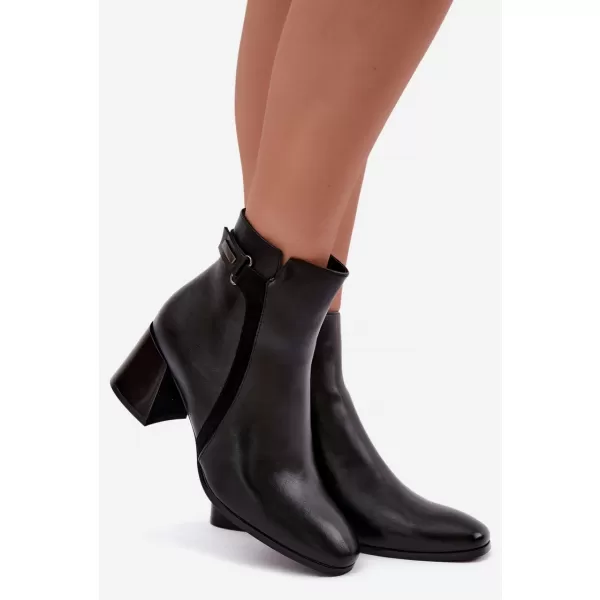  Dámské kotníkové boty VINCEZA 58660 BLACK 