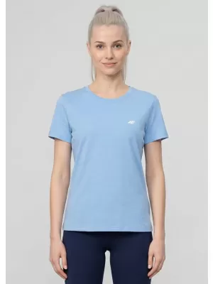 Dámské triko 4F 4FWMM00TTSHF3308 DENIM