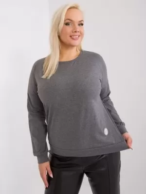 Dámská halenka RELEVANCE RV-BZ-9258.22 DARK GREY